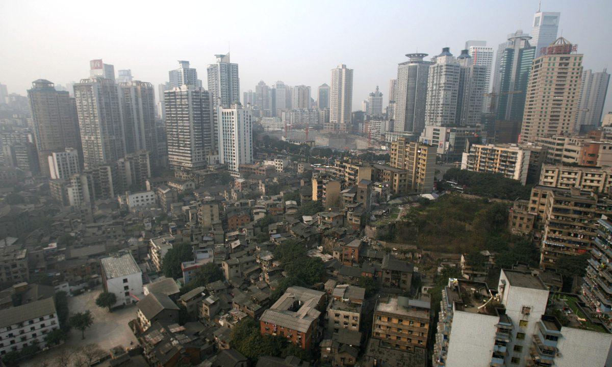 Aerial photo of Chongqing Metropolis. (China Photos/Getty Images)