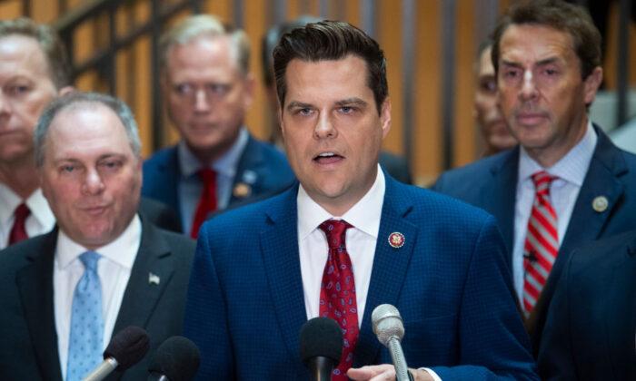 Ethics Committee Releases Findings of Investigation Into Rep. Gaetz’s Cohen Tweet
