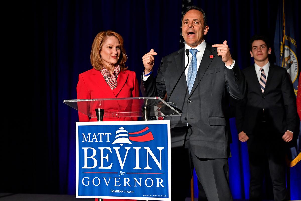 Kentucky Gov. Matt Bevin’s Campaign Requests Recanvass as Bevin Refuses to Concede