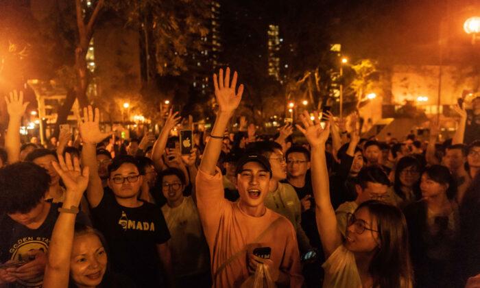 Chinese State Media Quiet After Hong Kong’s Pro-Democracy Camp Sweeps Elections