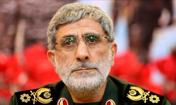 Gen. Esmail Qaani in an undated file photo. (Office of the Iranian Supreme Leader via AP)