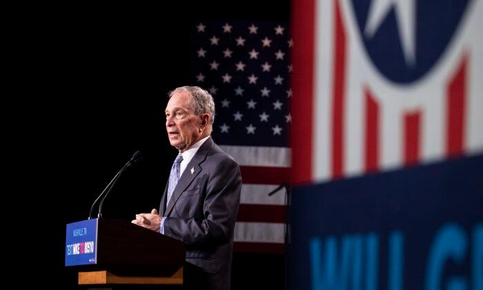 Bloomberg’s Bucks Won’t Protect Him From Nasty Battle for Nomination