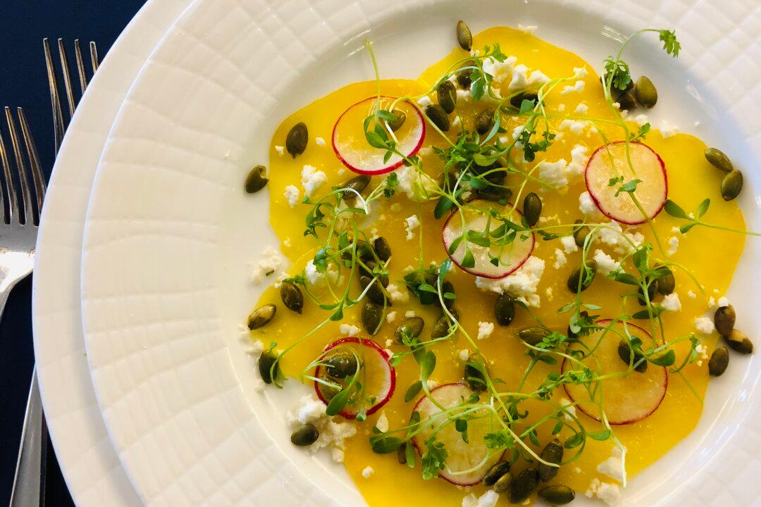 Golden Beet Carpaccio