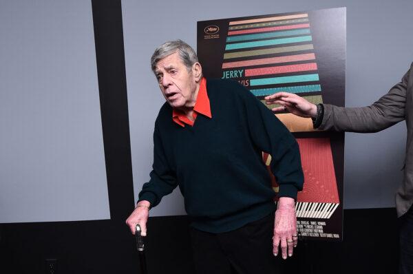 Actor/comedian Jerry Lewis attends "Max Rose" World Premiere at The Museum of Modern Art on April 10, 2016 in New York City. (Photo by Ilya S. Savenok/Getty Images)