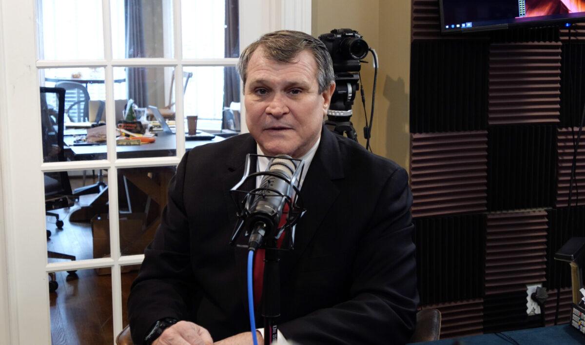 Dr. Steven Hatfill, a virologist and specialist physician, in Washington on March 28, 2020. (Courtesy of Vish Burra)
