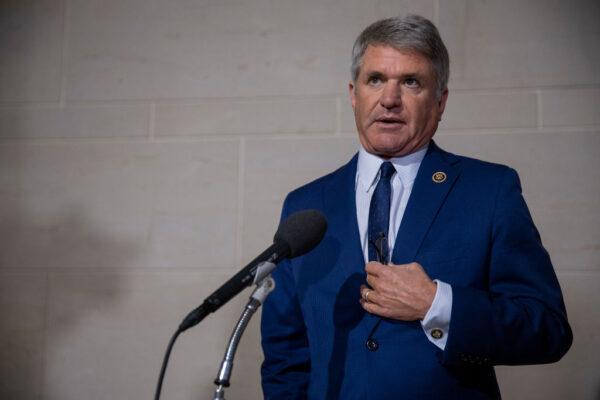 Rep. Michael McCaul (R-Texas) at the U.S. Capitol in Washington, Oct. 15, 2019. (Tasos Katopodis/Getty Images)