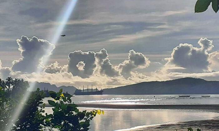 Amazing Photo of Clouds Forming the Word ‘Love’ Gives People Hope Amidst Global Crises