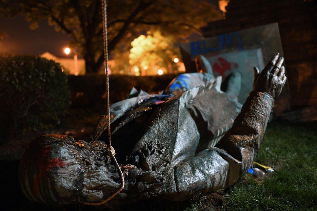 Confederate Statue Toppled During George Floyd Riots to Return to Washington