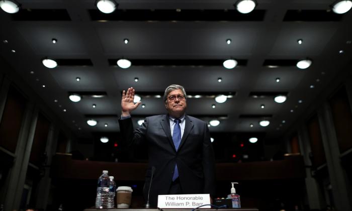 Barr Defends Justice Department’s Response to Riots in Contentious Hearing