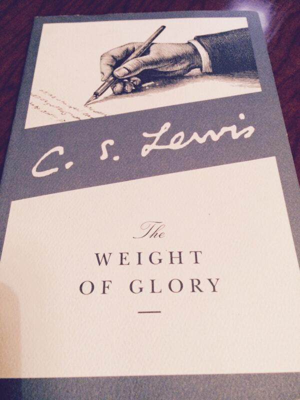 "The Weight of Glory" is a collection of C.S. Lewis's lectures and essays.