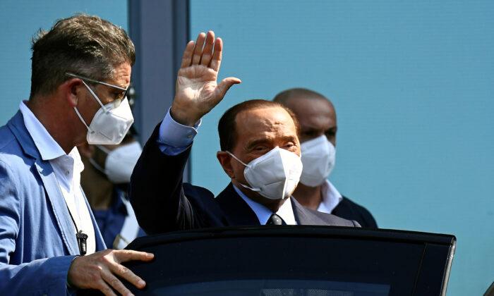 Italian Ex-leader Berlusconi Hospitalized in ICU, but Alert