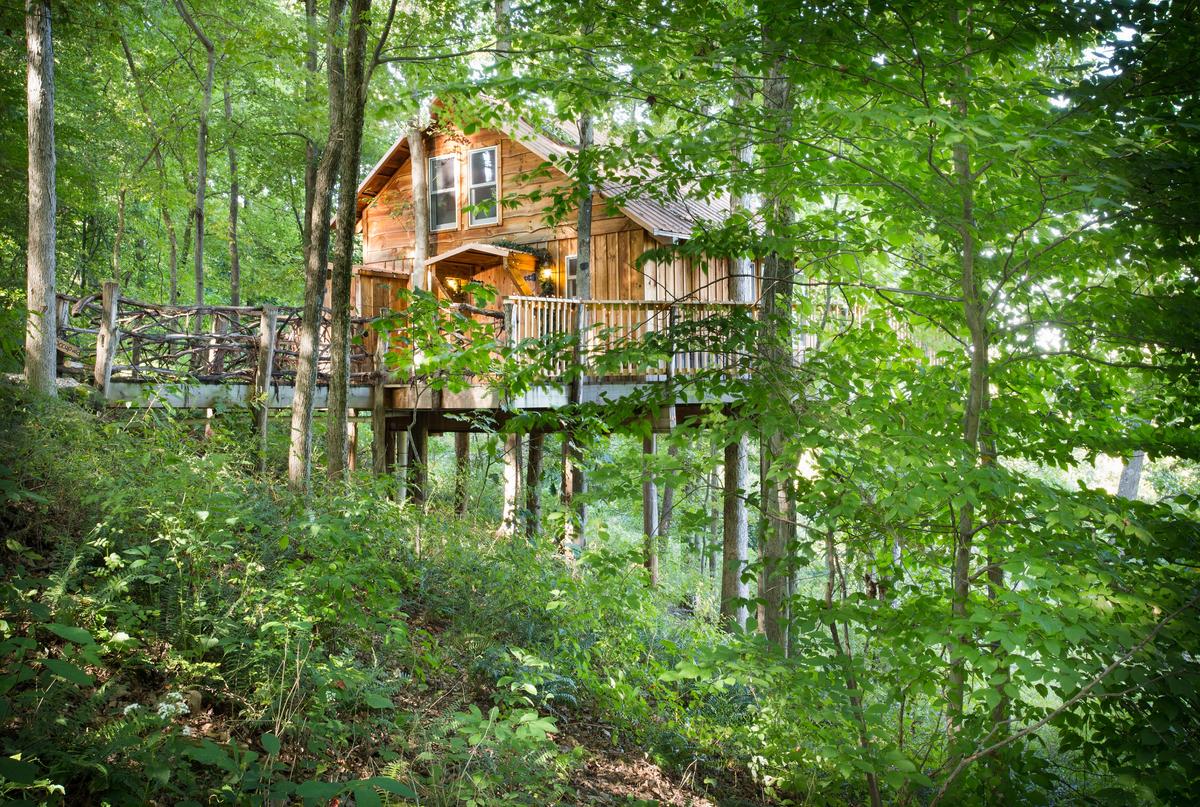 White Oak Treehouse at The Mohicans. (Courtesy of The Mohicans)