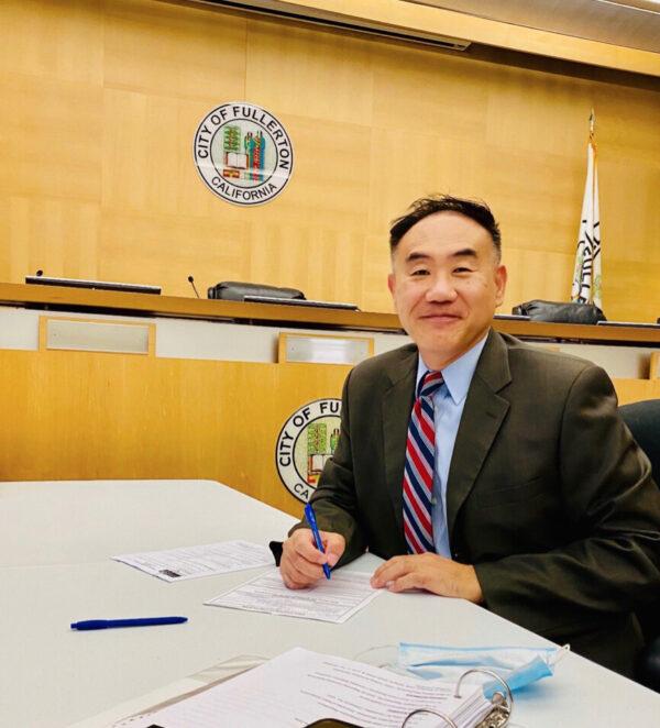 Andrew Cho is running for city council in Fullerton, Calif., in the November 2020 election. (Courtesy of Andrew Cho)