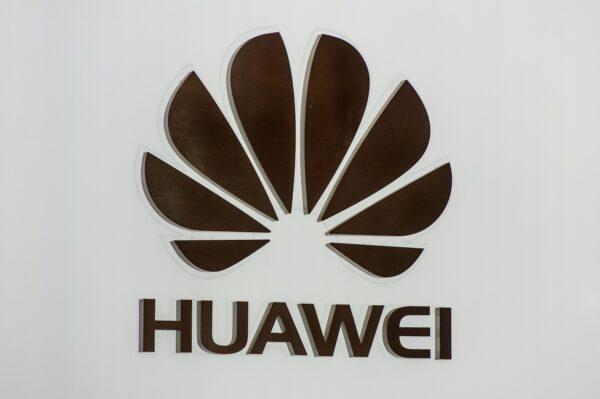 The logo of Huawei in a file photo. (David Ramos/Getty Images)