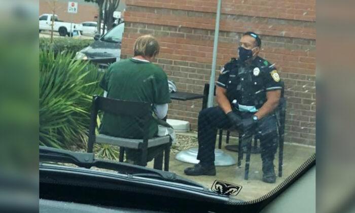 Officer Praised for His ‘Human-to-Human’ Response to Enraged Man, Witness Moved to Tears