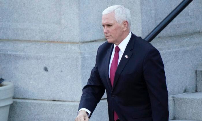Pence Breaks Silence on Election Integrity But Ignores His Role in Events of Jan. 6