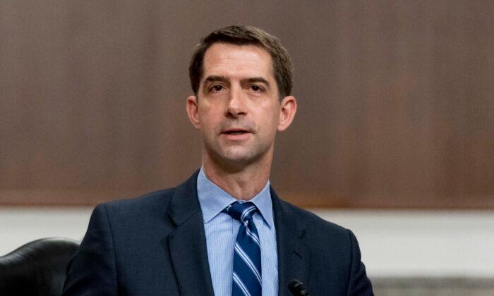 ‘Hundreds’ of Whistleblowers Say Military Forcing ’Anti-American Indoctrination' on Them: Sen. Cotton