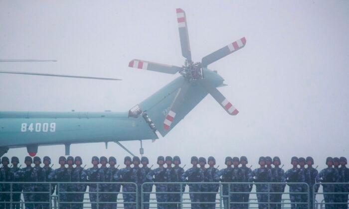 Chinese Regime Unveils Three New Warships on Navy Anniversary