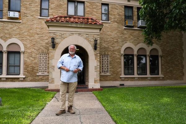 Uvalde Mayor Don McLaughlin at City Hall in Uvalde, Texas, on May 26, 2021. (Charlotte Cuthbertson/The Epoch Times)