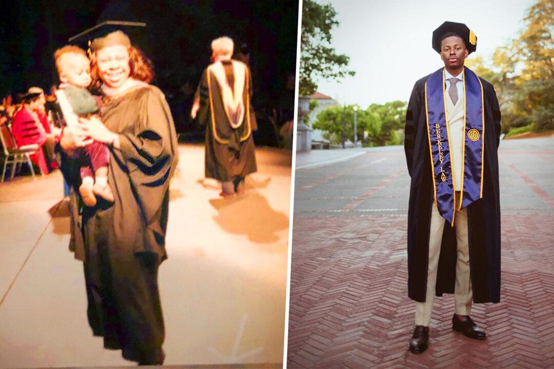 Touching Tweet Shows Berkeley Law Alum Graduating From Same School Mom Did 26 Years Ago