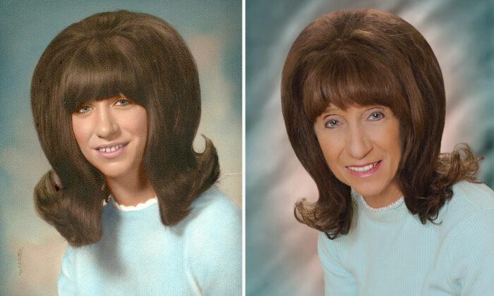 Grandma Recreates Her Iconic Flip Hairstyle Graduation Photos: ‘Wonderful Moments’