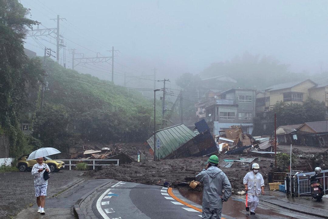 2 Dead, 20 Missing in Japan After Heavy Rain Triggers Landslide Near Tokyo