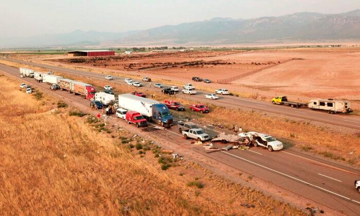 At Least 8 Killed in 22-car Pileup in Utah During Sandstorm