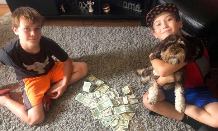 2 Boys in Kroger Checkout Count Their Money, Are Short $4—Until Man Behind Them Intervenes