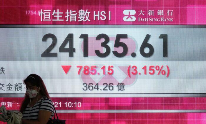 Stocks Drop the Most Since May on Worries Over China, Fed