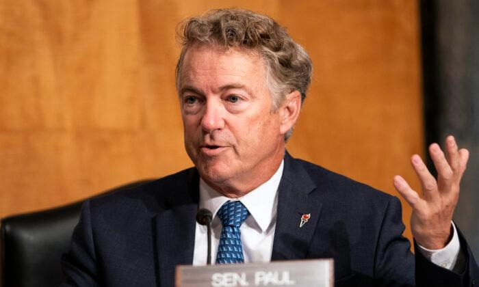 Rand Paul Urges Truckers to Come Protest COVID-19 Mandates in US