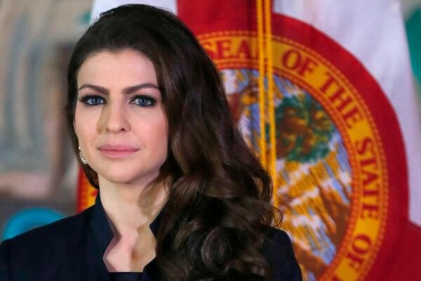Florida First Lady Casey DeSantis is seen in a file photograph in Miami, Fla. (Wilfredo Lee/AP Photo)