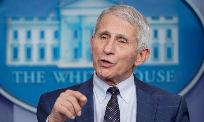 Fauci: Definition of Fully Vaccinated Will Be Changed