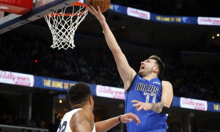 NBA Roundup: Luka Doncic, Mavs End Grizzlies’ Win Streak