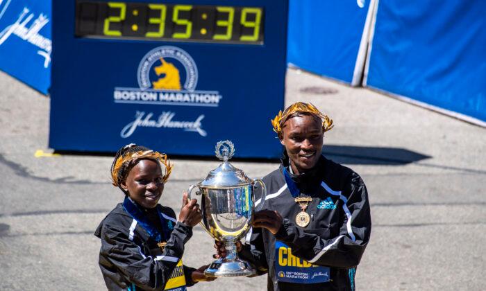 Kenya’s Jepchirchir and Chebet Win Boston Marathon