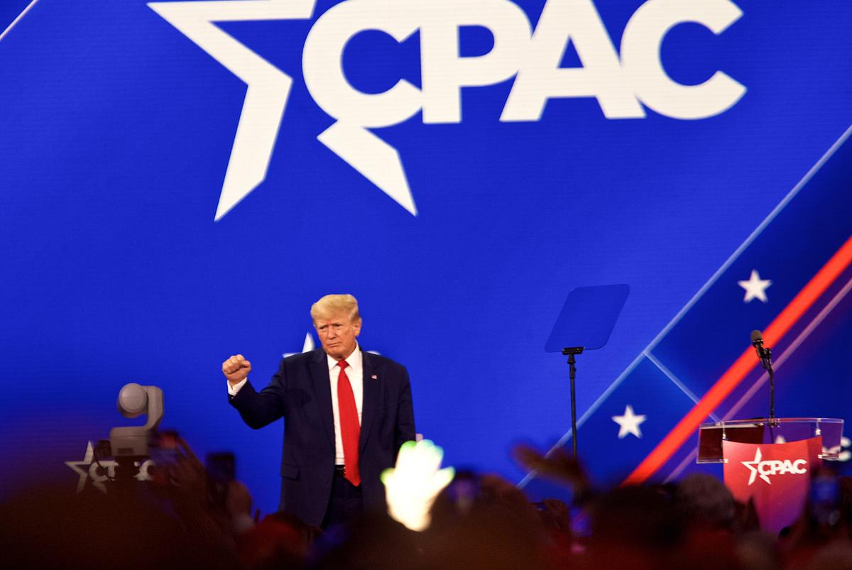 Trump Targets Democrat Policies in CPAC Speech