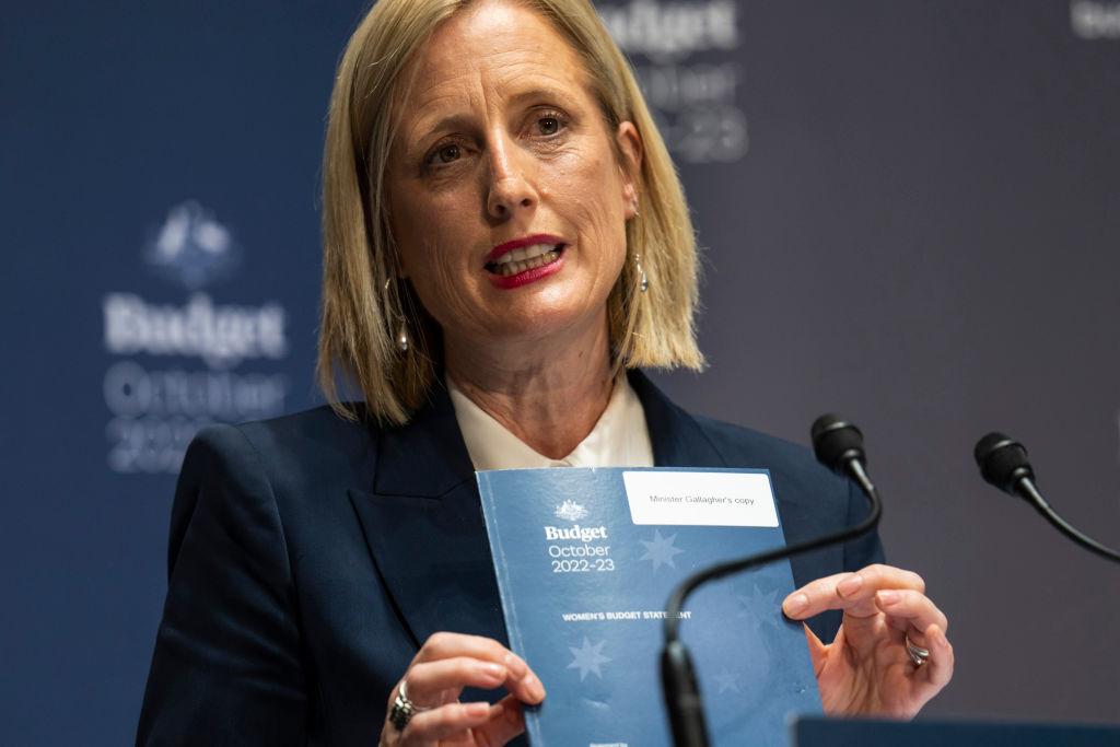 Finance and Women's Minister Katy Gallagher said this year’s Budget will continue to put a premium on what’s responsible, affordable and methodical." (Martin Ollman/Getty Images)