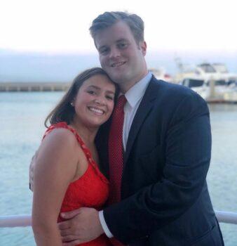 Charlie with his girlfriend, Bridget, in October 2019. (Courtesy of Song for Charlie)