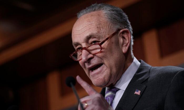 Schumer Rules Out Recovering Unspent COVID-Relief Funds in Debt-Ceiling Fight