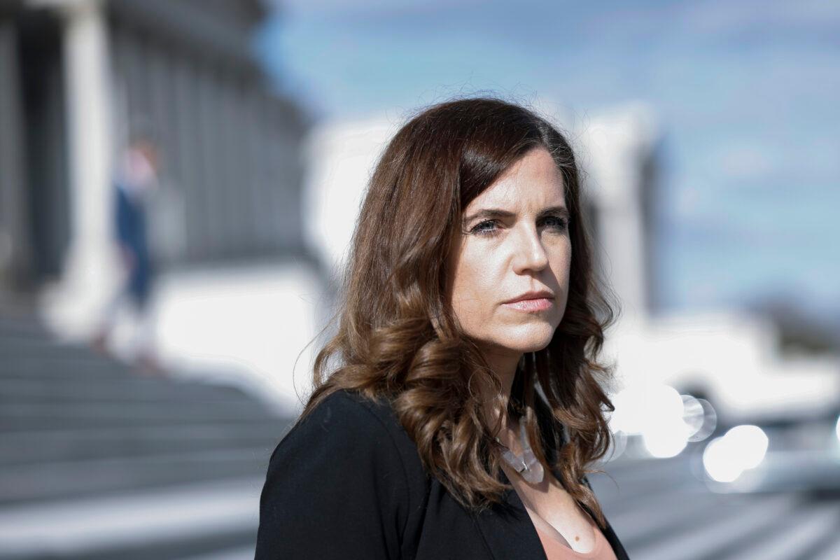 Rep. Nancy Mace (R-S.C.) in Washington on Jan. 27, 2023. (Anna Moneymaker/Getty Images)