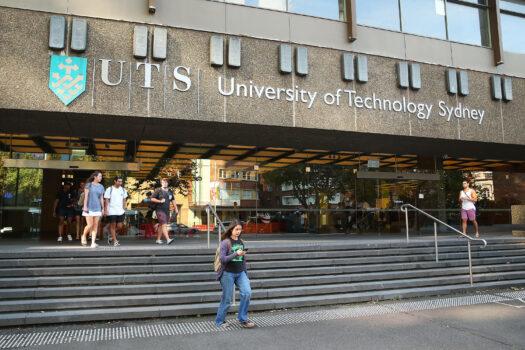 A general view of University of Technology Sydney campus in Sydney, Australia, on April 6, 2016. (Brendon Thorne/Getty Images)