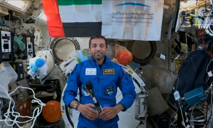 Latest Astronaut From UAE Getting Used to Space