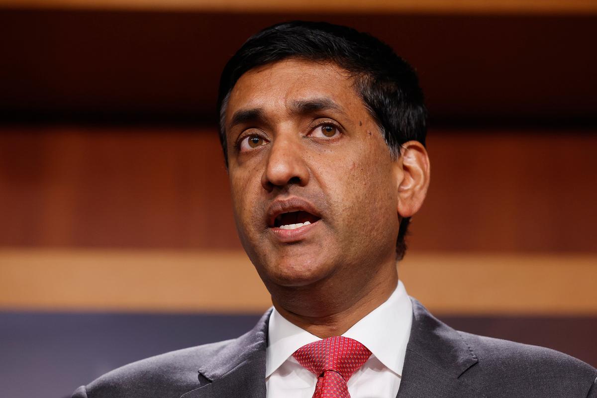 House Democrat Ro Khanna Announces He Won’t Seek Senate Seat