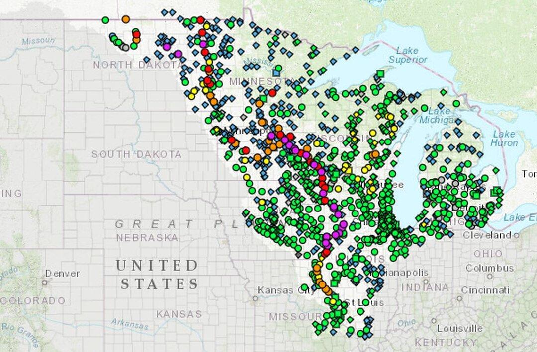 Major Flood Warnings Issued for Mississippi River Cities