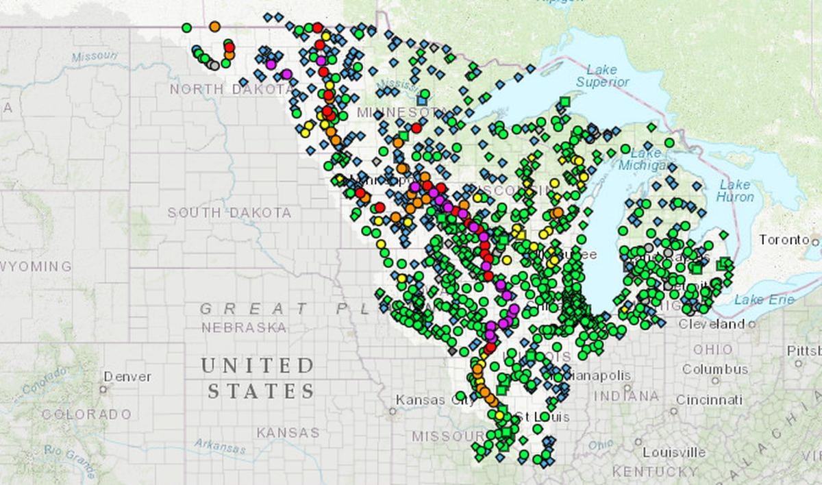 Major Flood Warnings Issued for Mississippi River Cities