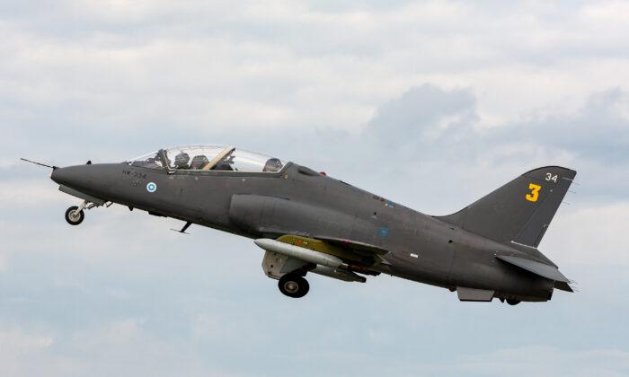 Finnish Air Force Training Jet Crashes; Pilots Eject