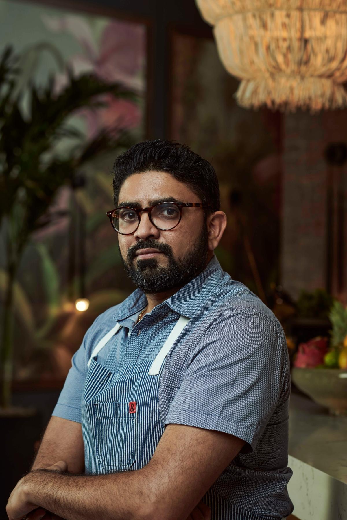 Chef Niven Patel uses backyard-grown mangoes all season long at his South Florida restaurants.(Courtesy of Alpareno Hospitality Group)