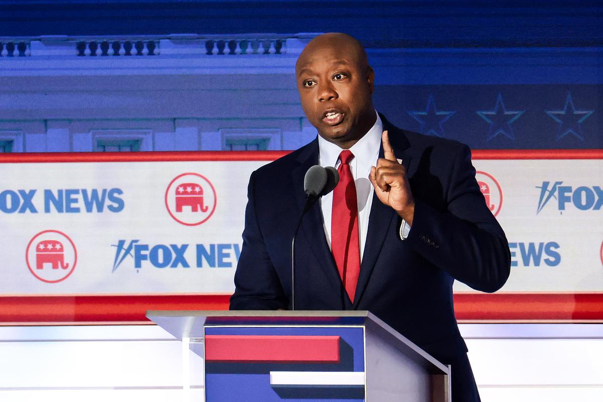 Sen. Scott Says US Should Not Take in Gaza Refugees as Israel–Hamas War Intensifies