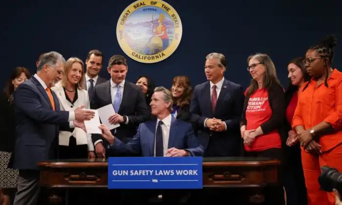 Newsom Signs Slate of New Gun-Control Laws, Groups File Lawsuit