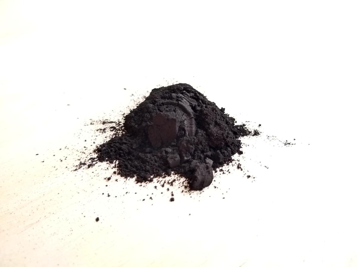 Activated carbon/charcoal is used to make GAC filters. (Jacob Burg/The Epoch Times)