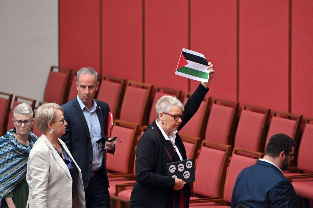 Greens Senators Stage Walk out of Australian Parliament Over Gaza Ceasefire